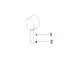 DORNBRACHT-Griff-fuer-Brause-Wand-ERSATZTEILE-90206600600-52-x-35-x-117-mm-Chrom-90206600600-00 gallery number 1